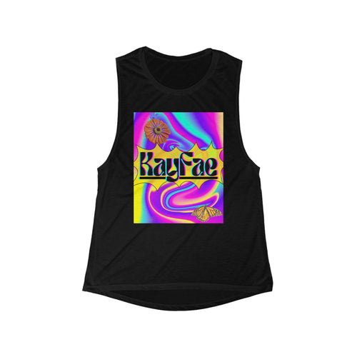 Flowy Scoop Muscle Tank